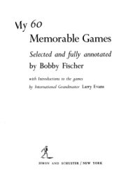 book My 60 Memorable Games 