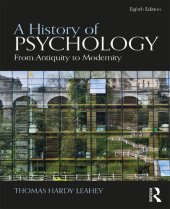 book A History Of Psychology: From Antiquity To Modernity