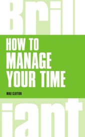 book How to manage your time