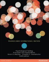 book Psychological testing: principles and applications