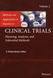 book Methods and Applications of Statistics in Clinical Trials, Volume 2: Planning, Analysis, and Inferential Methods