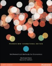 book Mathematical methods for economics