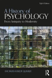 book A History of Psychology: From Antiquity to Modernity