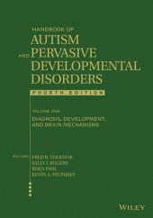 book Handbook of autism and pervasive developmental disorders volume 1, Diagnosis, development and brain mechanisms