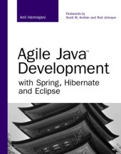 book Agile Java development with Spring, Hibernate and Eclipse