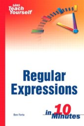 book Sams teach yourself regular expressions in 10 minutes