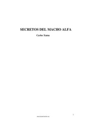 book Secrteos del Macho Alfa