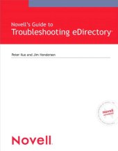 book Novell's guide to troubleshooting eDirectory