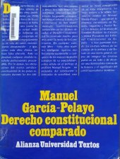 book Derecho constitucional comparado