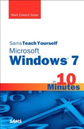 book Sams teach yourself Windows 7 in 10 minutes