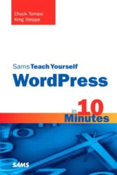 book Sams teach yourself WordPress in 10 minutes