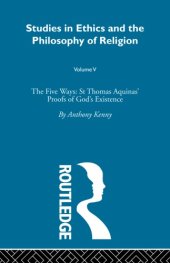 book Studies in ethics and the philosophy of religion v5: The Five Ways: St Thomas Aquinas'