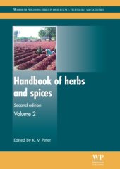 book Handbook of Herbs and Spices. Vol. 1