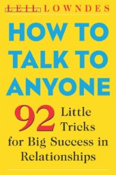 book How to Talk to Anyone