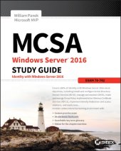 book MCSA windows server 2016 study guide: exam 70-742