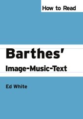 book How to read Barthes' Image-Music-Text