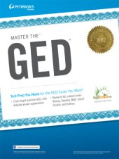 book Master the GED 2013