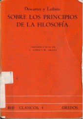 book Sobre Los Principios De La Filosofia