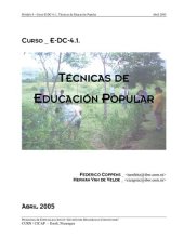 book Tecnicas De Educacion Popular