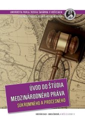 book Úvod do štúdia medzinárodného práva súkromného a procesného