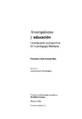 book Anarquismo Y Educacion