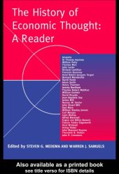 book The history of economic thought: a reader