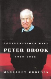 book Conversations with Peter Brook, 1970-2000