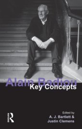 book Alain Badiou: key concepts