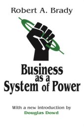 book Business as a system of power