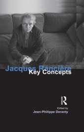 book Jacques Rancière: key concepts