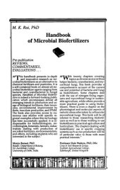 book Handbook of microbial biofertilizers