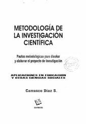 book Metodología de la investigación científica