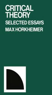 book Critical theory: selected essays