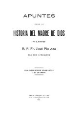 book Apuntes para la Historia del Madre de Dios