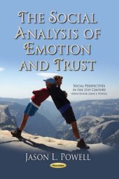 book The social analysis of emotion and trust