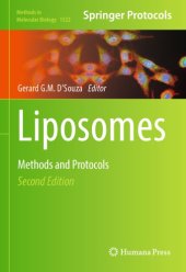 book Liposomes: methods and protocols