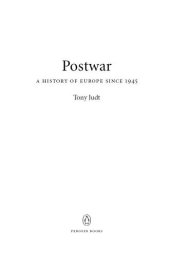 book Postwar: a history of Europe since 1945