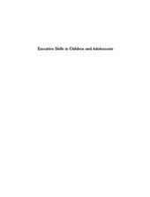 book Executive Skills in Children and Adolescents