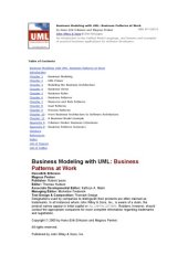 book Business modeling with UML: business patterns at work