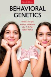 book Behavioral genetics: a primer