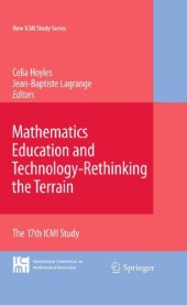 book Mathematics Education and Technology-Rethinking the Terrain The 17th ICMI Study