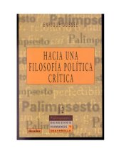 book Hacia Una Filosofia Politica Critica