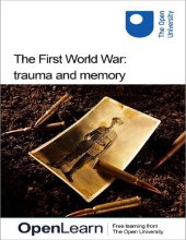 book The First World War: trauma and memory