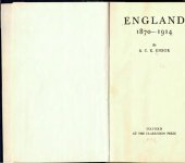 book England 1870-1914