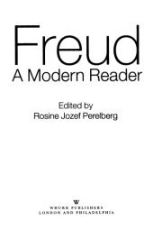 book Freud A Modern Reader