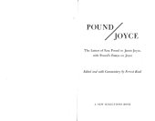 book Pound/Joyce: the letters of Ezra Pound to James Joyce, with Pound's essays on Joyce