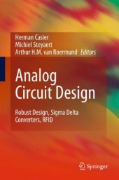 book Analog circuit design: robust design, sigma delta converters, RFID