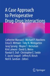 book A Case Approach to Perioperative Drug-Drug Interactions