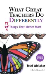 book What great teachers do differently: seventeen things that matter most