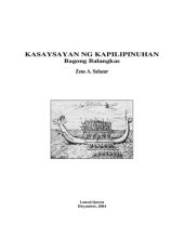 book Kasaysayan ng Kapilipinuhan: Bagong Balangkas